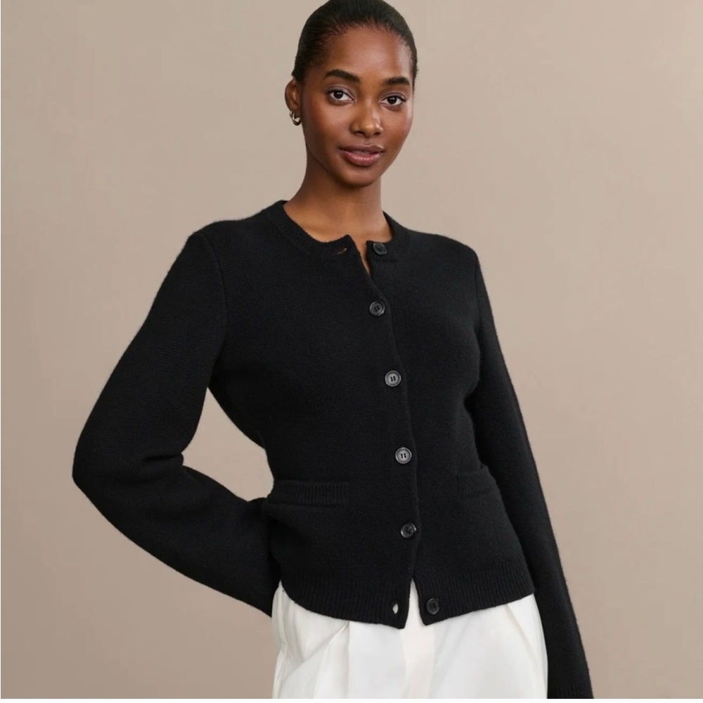 Jenni kayne cooper cardigan in black size large